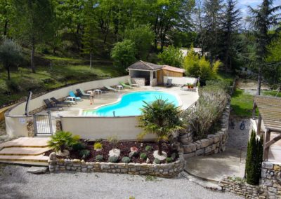 piscine d'en haut